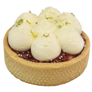 Summer: Raspberry Key Lime Tart