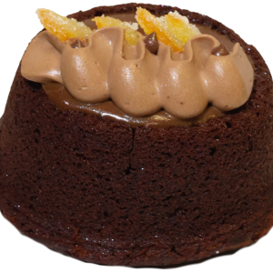 Winter: Orange Caramel Chocolate Cake