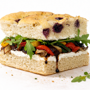 Sandwich: Balsamic Garden Focaccia